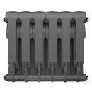 Биметаллический радиатор Royal Thermo BiLiner 350 /Silver Satin (6 секций)