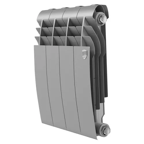 Биметаллический радиатор Royal Thermo BiLiner 350 /Silver Satin (4 секции)