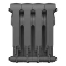 Биметаллический радиатор Royal Thermo BiLiner 350 /Silver Satin (4 секции)