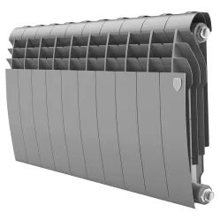 Биметаллический радиатор Royal Thermo BiLiner 350 /Silver Satin (10 секций)
