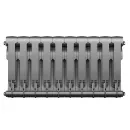 Биметаллический радиатор Royal Thermo BiLiner 350 /Silver Satin (10 секций)
