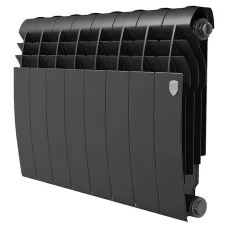 Биметаллический радиатор Royal Thermo BiLiner 350 /Noir Sable (10 секций)