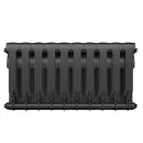 Биметаллический радиатор Royal Thermo BiLiner 350 /Noir Sable (10 секций)