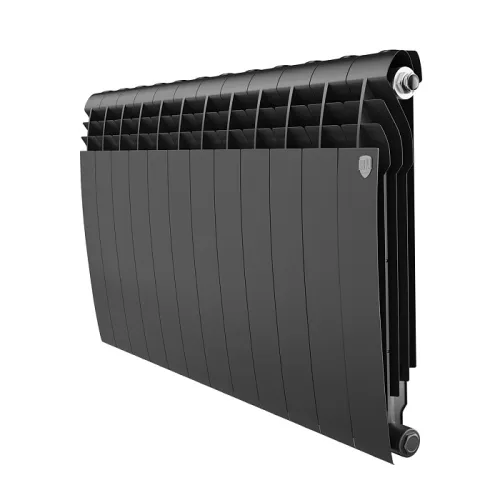 Биметаллический радиатор Royal Thermo BILINER B 500 Чёрный (12 секций)