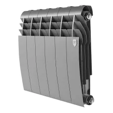 Биметаллический радиатор Royal Thermo BILINER B 350 Серебристый (6 секций)