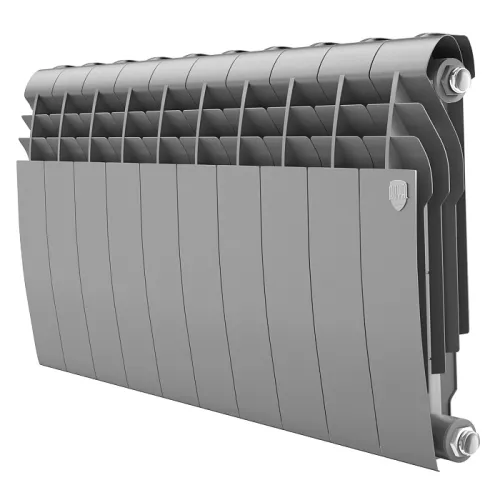 Биметаллический радиатор Royal Thermo BILINER B 350 Серебристый (10 секций)