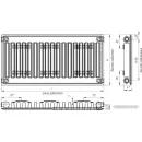 Стальной панельный радиатор Лидея ЛК 11-516 тип 11 500x1600
